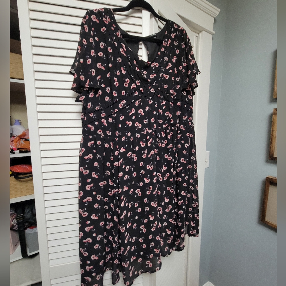 Floral skater dress